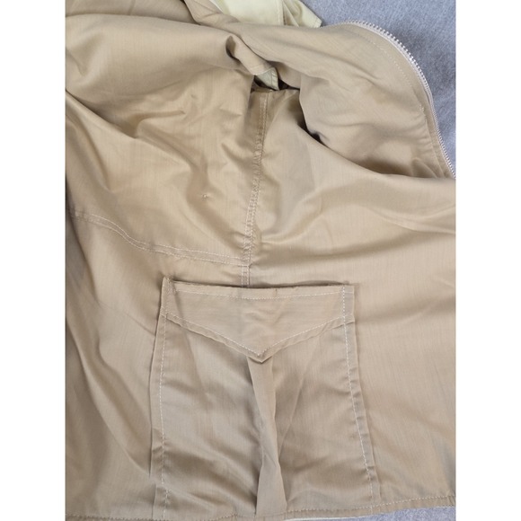 Colpro Safari Kenya Mens 2XL Vest Outdoor Fishing Hiking Full Zip Pockets Beige - Picture 15 of 15